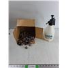 Image 1 : Pump Sprayer And Miscellaneous Amethyst Rocks