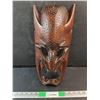 Image 1 : Devil's Face Mask Carved in Wood