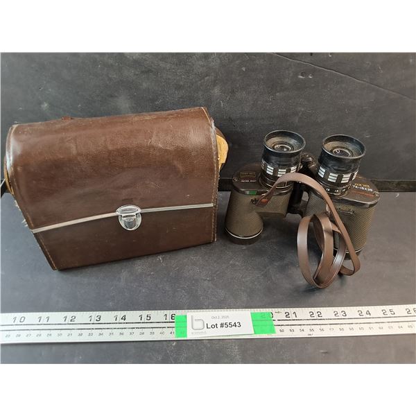 Vintage Fisher Dietz Zoom Binoculars with Case