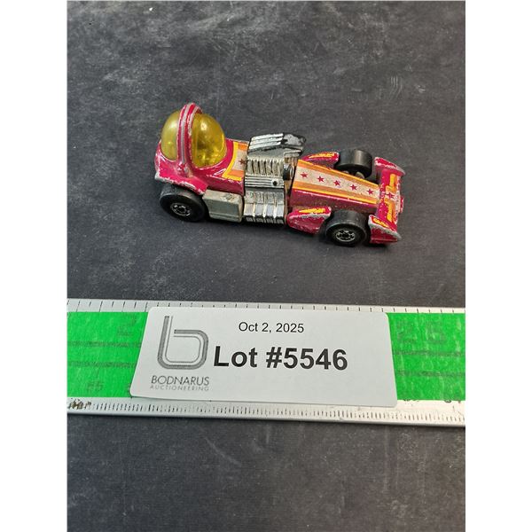 Vintage 1974 Hot Wheel Bubble Gunner Toy Car