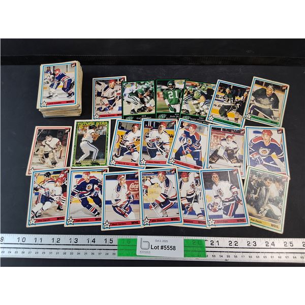 Vintage Various Sports Trading Cards - Price Watchers, Topps,  WHL, Authenticity Not Guaranteed