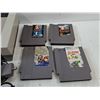 Image 4 : Nintendo Gaming Console, Joysticks, (4) Game Cartridges  - As Is, Authenticity Not Guaranteed