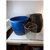Image 1 : (3) Laundry Baskets/Tubs Up to 22.5" x 18.5" -  PICK UP ONLY