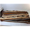 Image 2 : Large Navajo Style Throw Blanket Approx. 88" x 92"