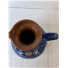 Image 2 : Earthenware Painted Pitcher 9"