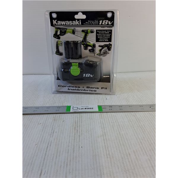 Kawasaki 18V Battery