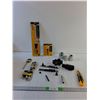 Image 1 : Plastic sights, Ratcheting Screwdriver, Utility Knife, Socket Adapter Set, Etc