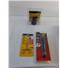 Image 3 : Flashlight, Utility Brush, Curved Locking Clamp Pliers, Hammer,  1/2 Ton Bearing Lock-Nut Wrench