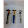 Image 2 : Flashlight, (2) Hammer, Wrench, Adjustable Wrench, Manual Timer & shut off Valve