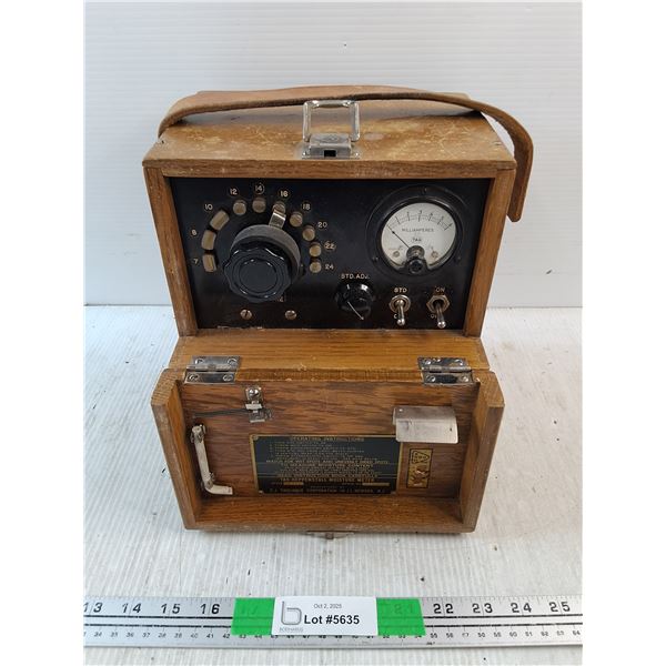 Vintage Tag Heppenstall Moisture Meter - As Is