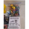 Image 5 : Various Toys, Cassettes, Toilet Wax Ring - New