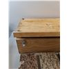 Image 2 : Wooden Box 9" x 21" x 14", (3) Marble Tile Samples