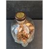 Image 2 : Skull Bottle with Pennies