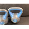 Image 3 : (2) 5 lbs Kettlebell Weights - Pick Up Preferred