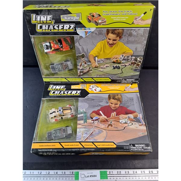 (2) Sealed Line Chaser Cars