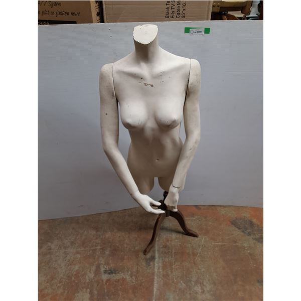 *Mannequin Torso on Stand 52" x 16" -  PICK UP ONLY