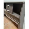 Image 3 : *57" x 8" x 36" Headboard w/ Sliding Door Storage Compartment, Cannot Ship