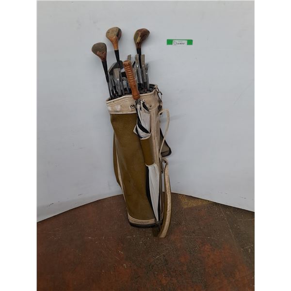 *Golf Bag w/ Clubs, Misc, Cannot Ship