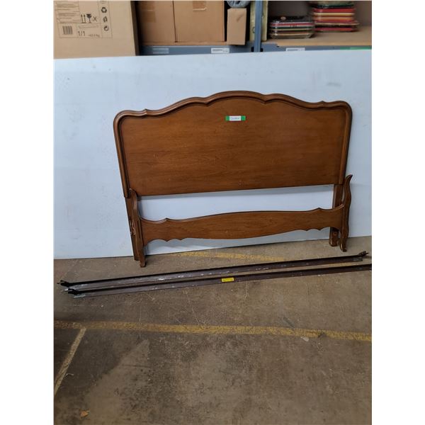 *Double Bed Frame, Measurements: 76" x 54" 38" , Cannot Ship