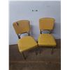 Image 1 : *(2) Retro Dining Room Table Chairs, Cannot Ship