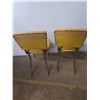 Image 4 : *(2) Retro Dining Room Table Chairs, Cannot Ship