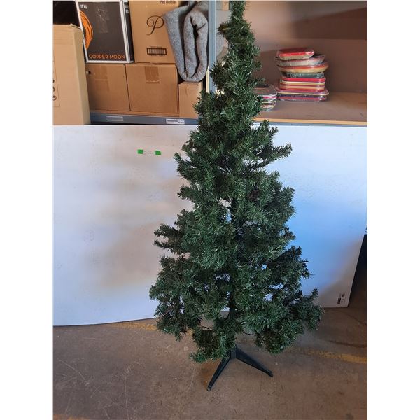 *6.5ft Tall Artificial Christmas, As Is, Missing Two Pieces For the Base, Cannot Ship