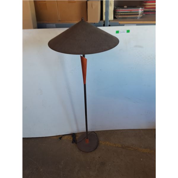 *Shaded Floor Lamp, Powers On, 54" Tall, Cannot Ship