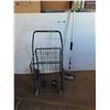 Image 1 : *Wheeled Shopping Basket, Brush Garden Hose Attachment, Cannot Ship