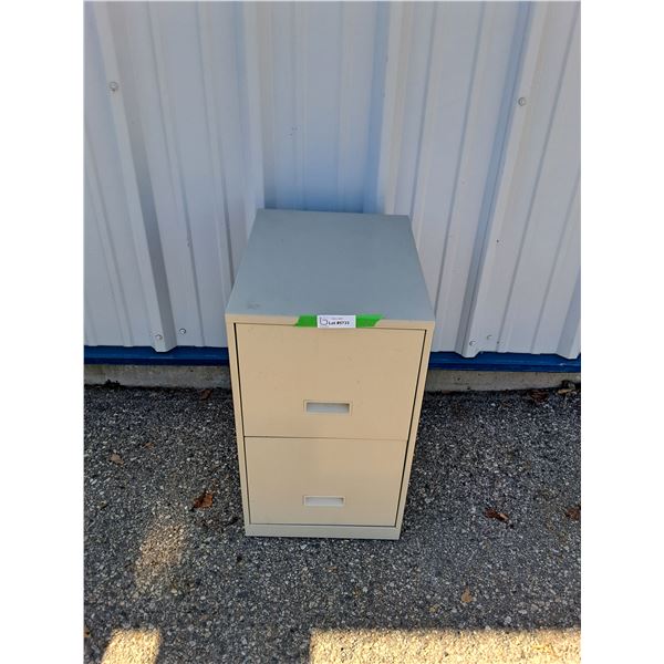 ~2 Drawered File, 18" x 14" x 25", Cannot Ship