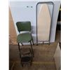 Image 1 : *Vintage Step Stool Chair, Ironing Board- 14" x 42", Cannot Ship