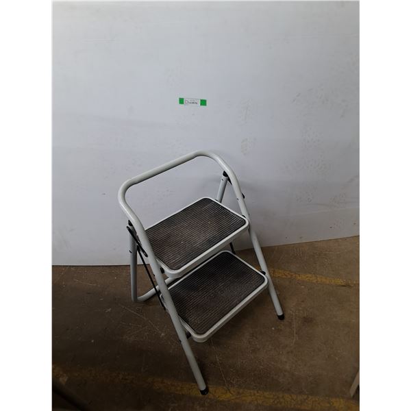 * 2 Tier Step Ladder, 26" Tall, Cannot Ship