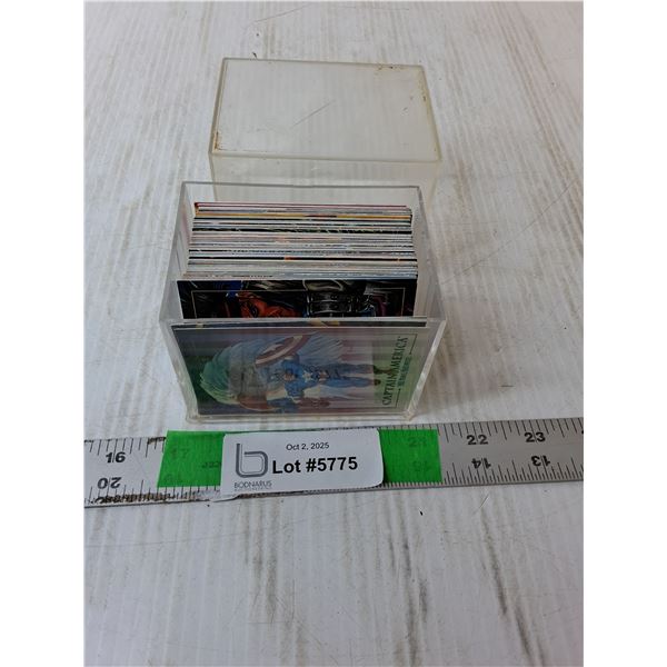 Set of 1992 Marvel Masterpiece Trading Cards