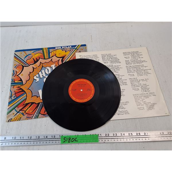 Bob Dylan Shot of Love Vinyl Record