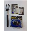 Image 2 : Giant Digital Tape Measure,Tire Repair Kit,Safety Glasses,Roll of Twine and more as pictured