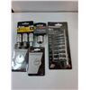 Image 2 : (8) Piece Hex Set,(3) Pc.Socket Set,Inspection Mirror,Tape Measure and more as pictured