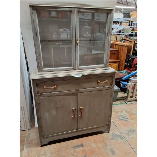 * Vintage Wooden Kitchen Cabinet - 66x40x16" - Pickup Only