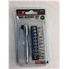 Image 2 : (NIB) Assorted Tools - LED Headlamp/ Mini Ratchet Set/ XZN Triple Square Bit Set/ Misc.