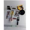 Image 1 : (NIB) Assorted Tools - Automatic Center Punch/ 11" Hose Grip Pliers/ Back Saw/ Misc.