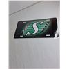 Image 2 : (3) Saskatchewan Roughrider License Plates