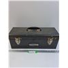 Image 1 : Stanley Tool Box w/Tools - 19" x 7" x 7" - Heavy - CANNOT SHIP