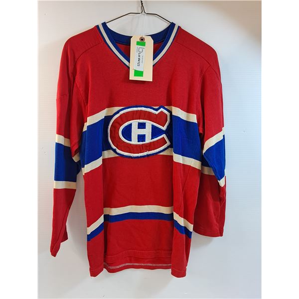 * Montreal Canadians Hockey Jersey, Vintage - Size XL Youth - LaFleur
