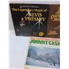 Image 2 : (3) Records: Johnny Cash & Elvis Presley & Country