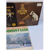 Image 3 : (3) Records: Johnny Cash & Elvis Presley & Country