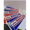 Image 3 : (8) Hockey Pennants: Hustler Awards, St Louis, Ottawa, Vegas, Calgary