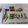 Image 1 : 15.25" Hatchet, Carpet Tape, Screwdriver Set, Misc.