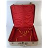 Image 2 : Vintage McBrine Suitcase 21" x 18.25", Cannot Ship