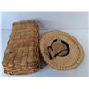 Image 2 : Woven Basket & Hat
