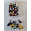Image 2 : Plastic Storage Tote 13" x 8" x 4.5" & Lego