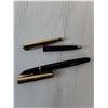 Image 2 : Vintage Fountain & Ball Point Pens- As Is
