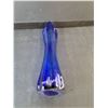 Image 2 : Cobalt Blue Stretch Vase 8.5"
